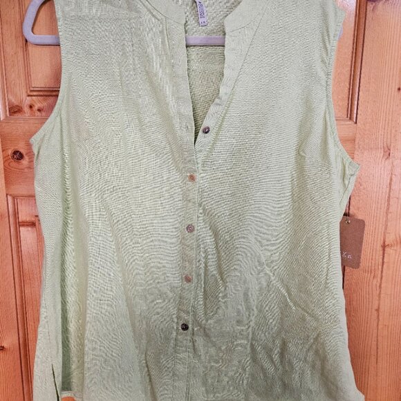 Bundle lot of 7 summer tops, size large - Picture 6 of 7